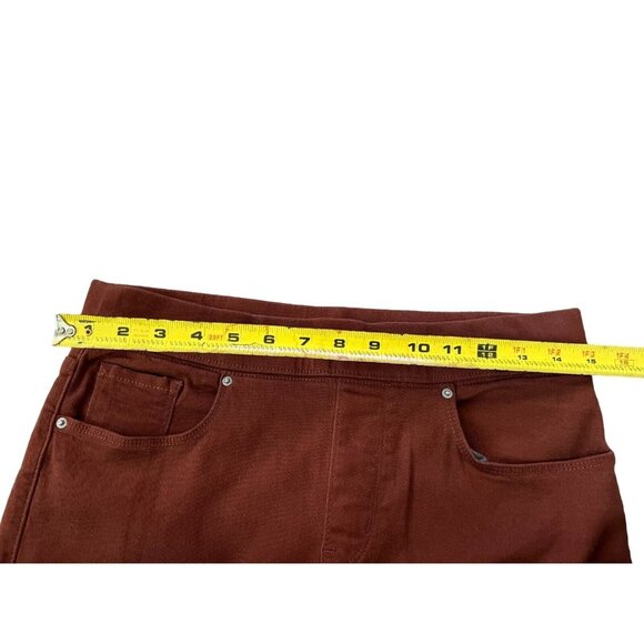 Levis Shaping Legging Size 28 Brown Denim Mid Rise High Stretch Super Skinny - Picture 9 of 10